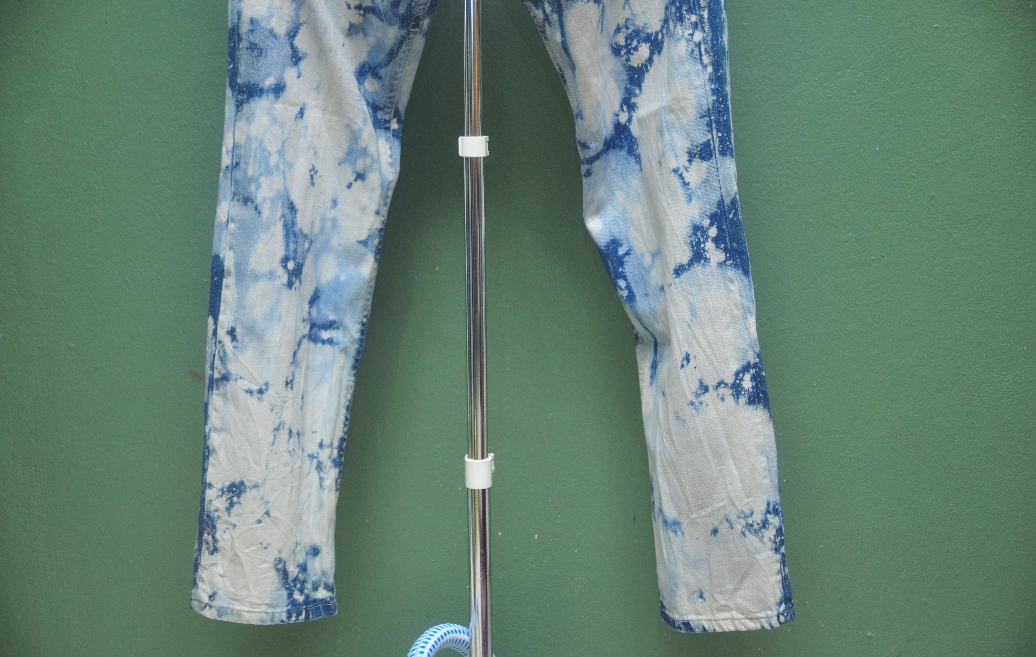 Japanese Brand Acid Wash Denim Jeans Size US 39 - 4 Thumbnail