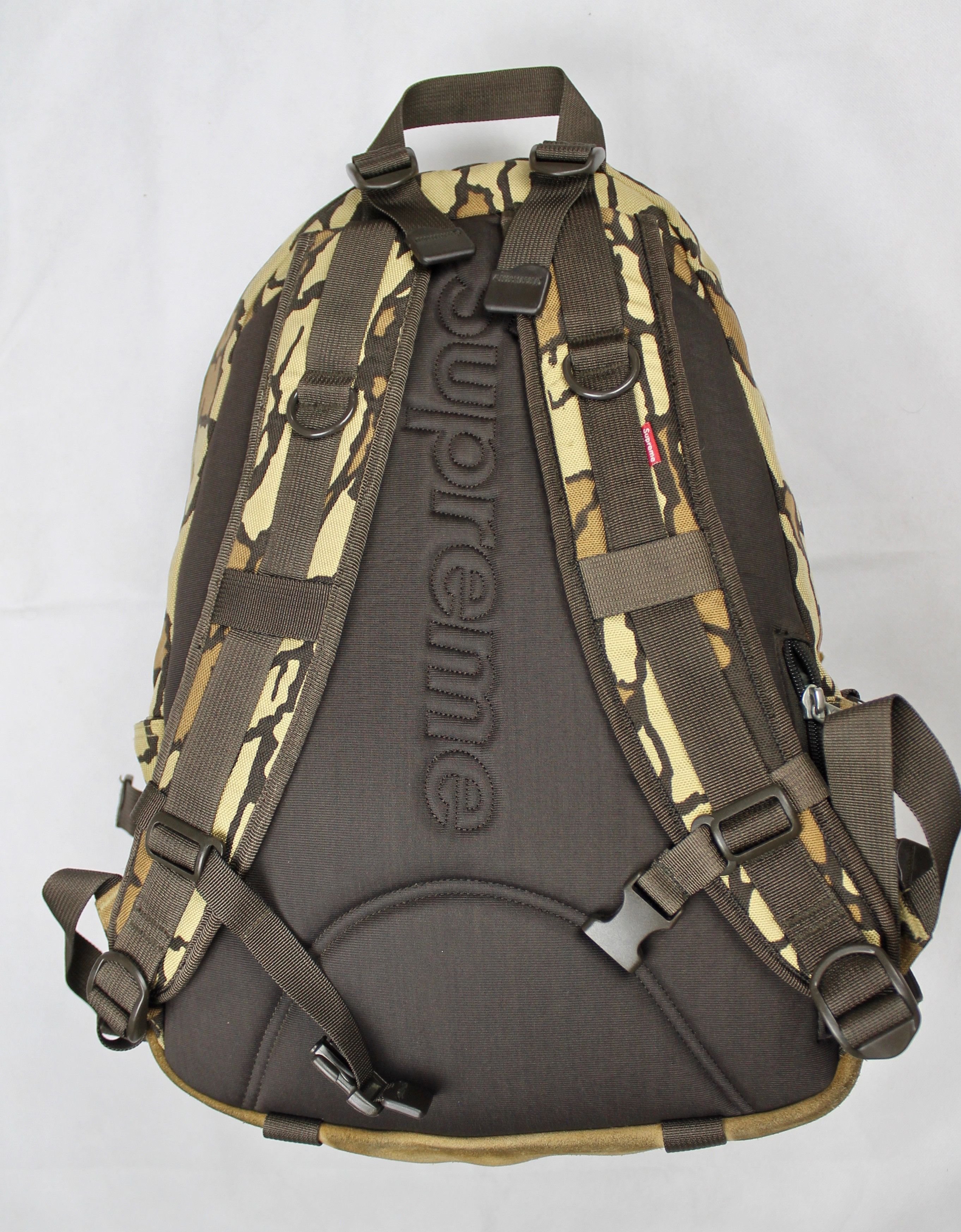 Supreme FW06 Tree Bark Camo Backpack | Grailed