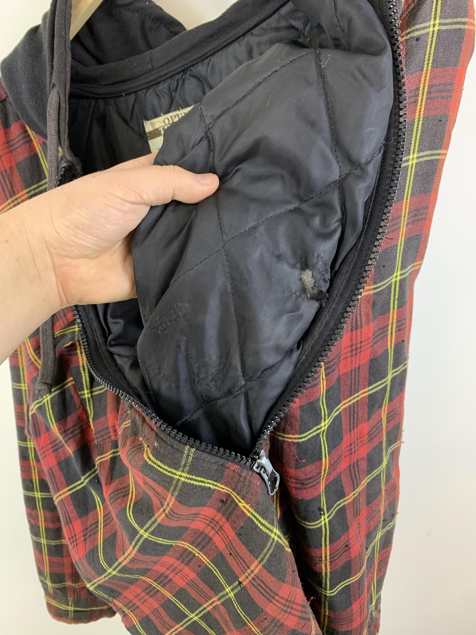 Vintage Vintage 80s Open Trails Quilted Flannel Hoodie Jacket Grailed