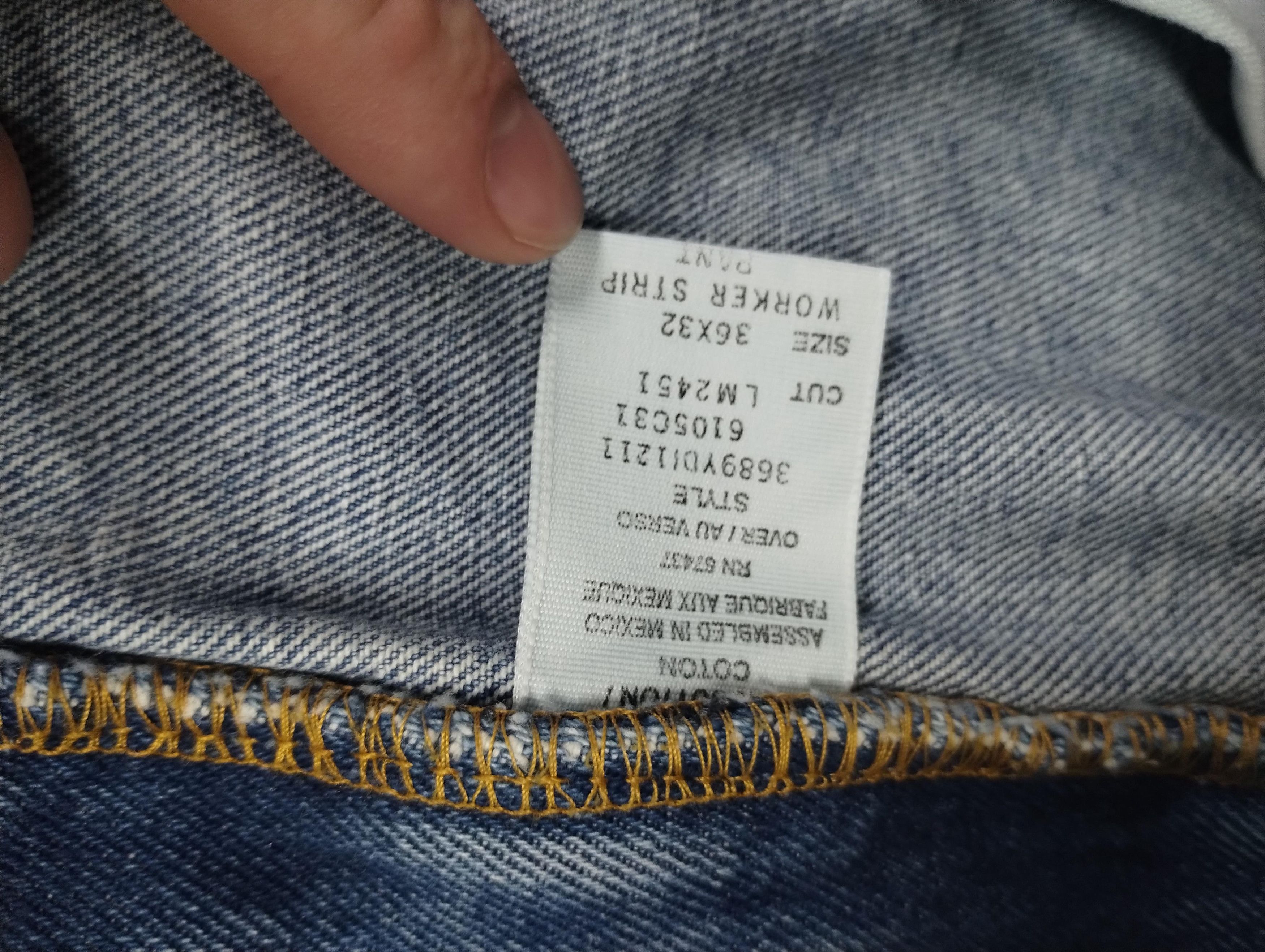 Polo Ralph Lauren × Vintage Vintage Polo Jean Co 36x32 Denim Size US 36 / EU 52 - 5 Thumbnail