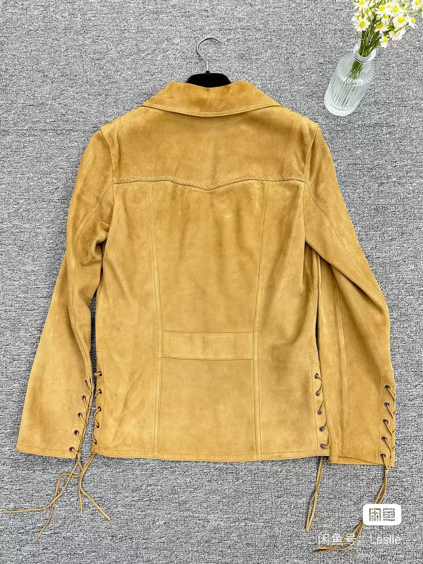 Saint Laurent Paris Saint Laurent sheepskin suede shirt coat leather coat Size US S / EU 44-46 / 1 - 2 Thumbnail
