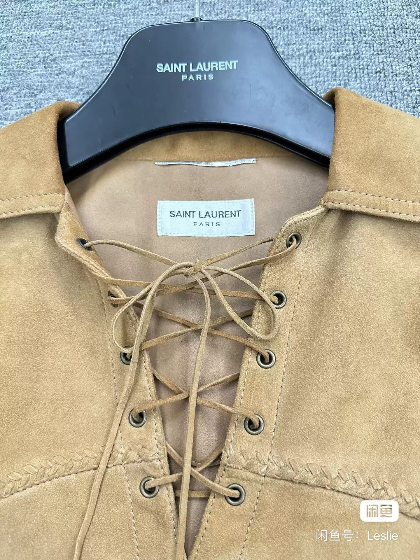 Saint Laurent Paris Saint Laurent sheepskin suede shirt coat leather coat Size US S / EU 44-46 / 1 - 3 Thumbnail