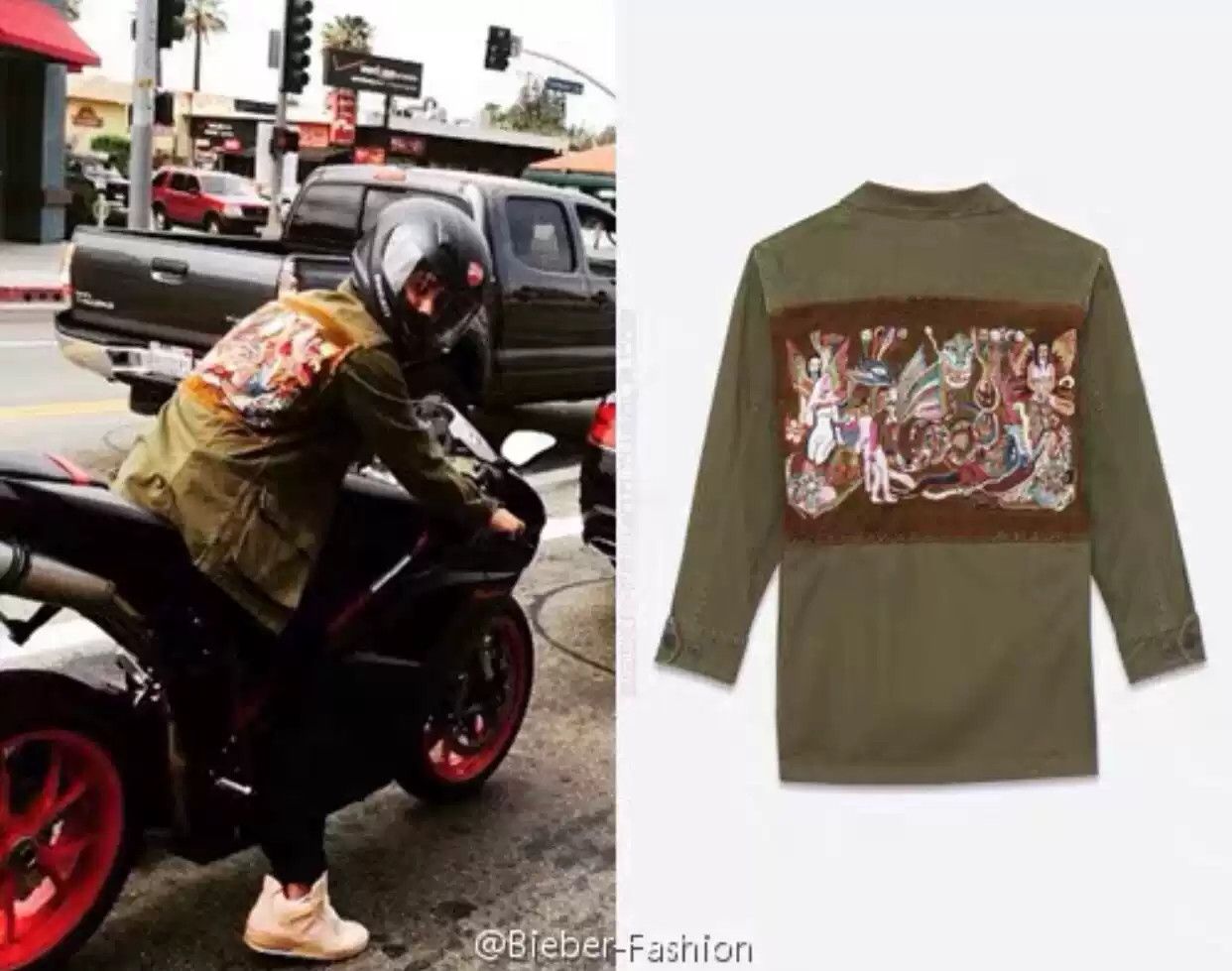 Saint Laurent Paris Saint Laurent slp15ss embroidered safari jacket Size US M / EU 48-50 / 2 - 5 Thumbnail