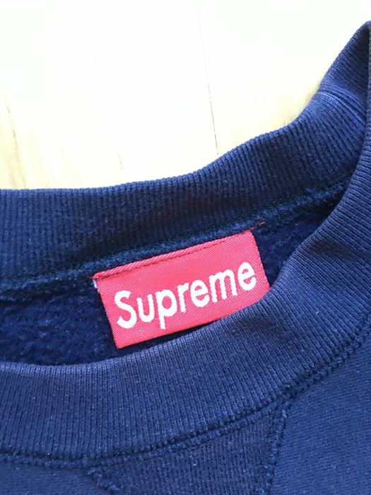 Supreme 90s Logo Crewneck | Grailed