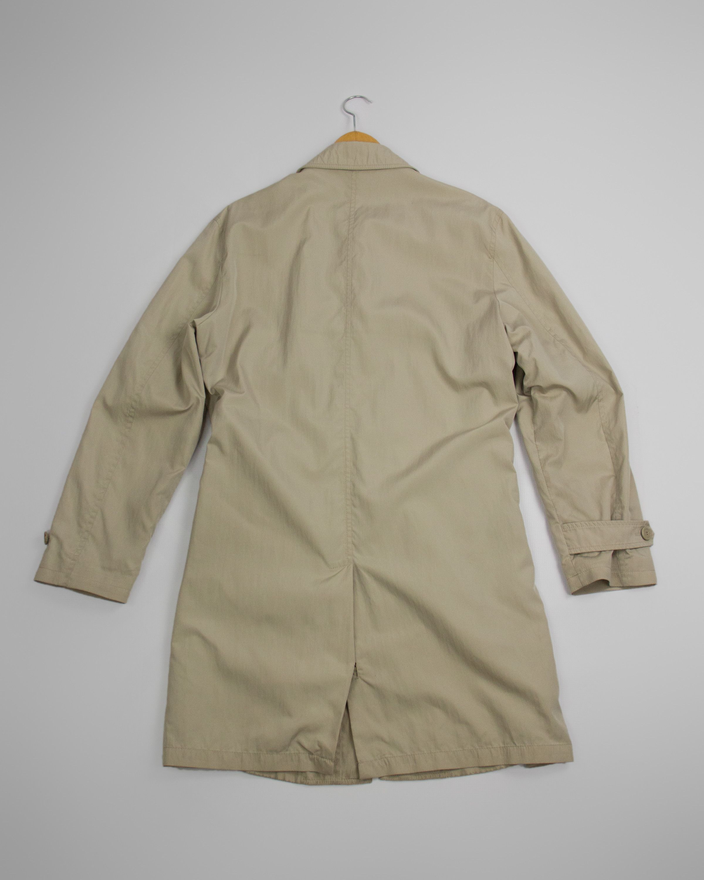 Ermenegildo Zegna Ermenegildo Zegna Lightweight Khaki Brown Mac Coat, US 42R Size US L / EU 52-54 / 3 - 4 Thumbnail