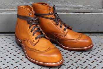 Wolverine Mile Wingtip Shoes Addison Wingtip Boot Wolverine Mile