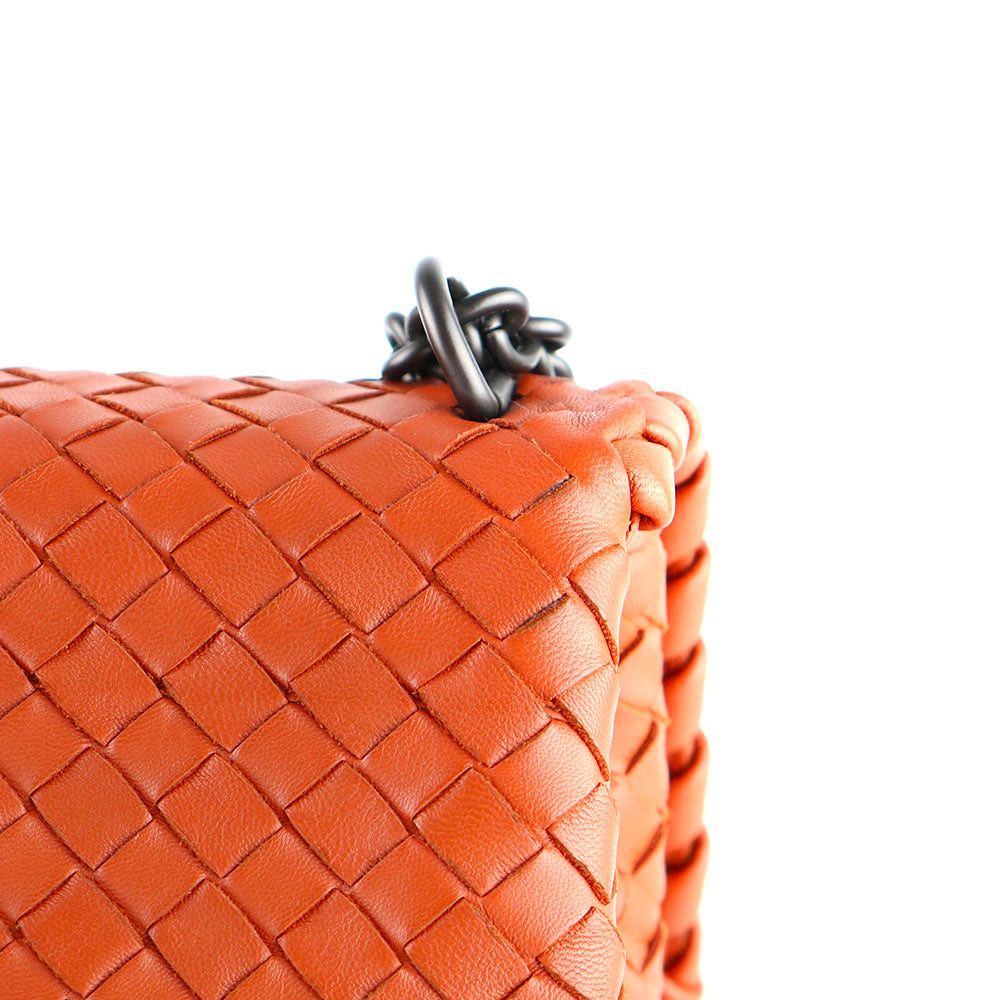 Bottega Veneta - Olimpia brown leather shoulder bag