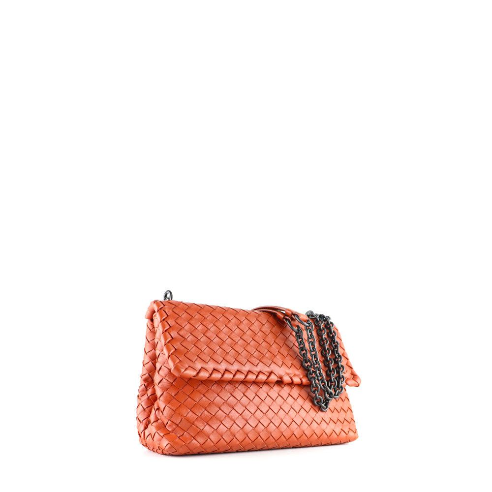 Bottega Veneta - Olimpia brown leather shoulder bag