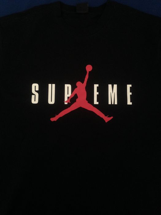 Supreme Supreme X Jordan Tee Grailed