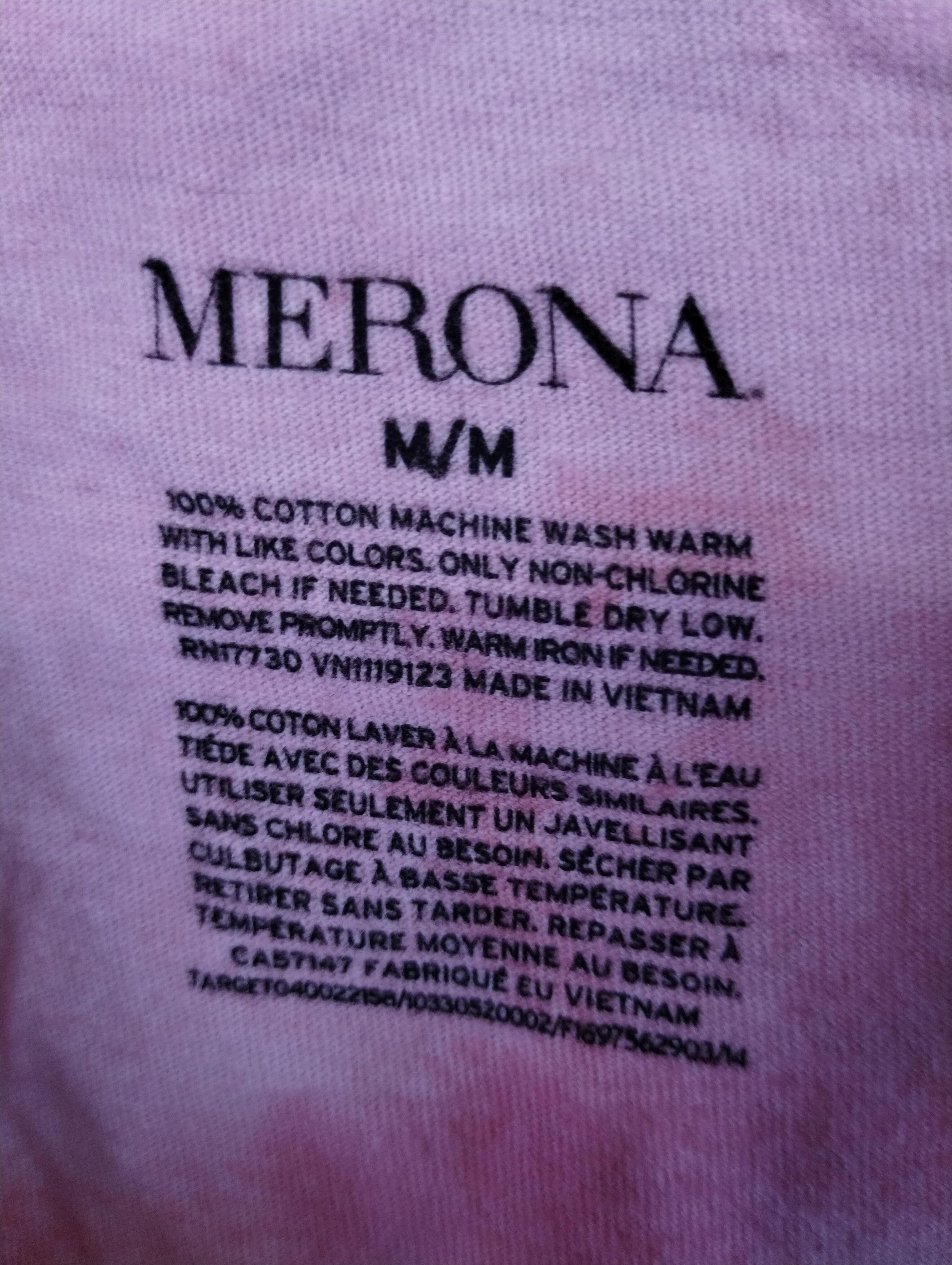 Merona × Vintage Vintage Merona Anarchy Tie Dye Tee Size US M / EU 48-50 / 2 - 2 Thumbnail