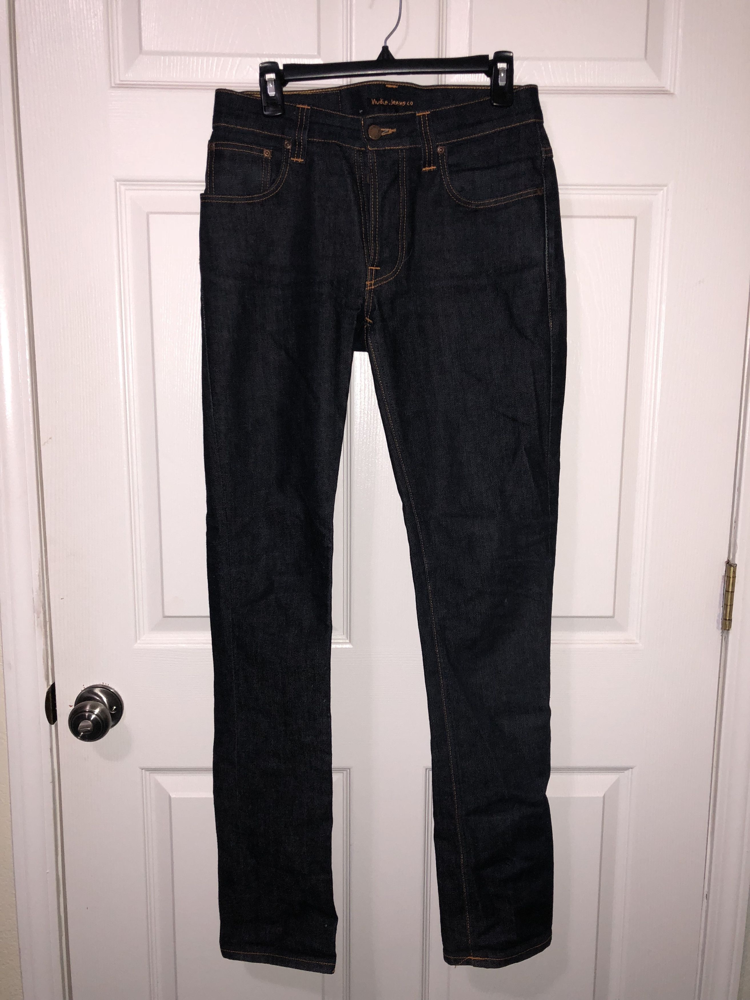 Nudie Jeans Grim Tim Org. Dr Navy