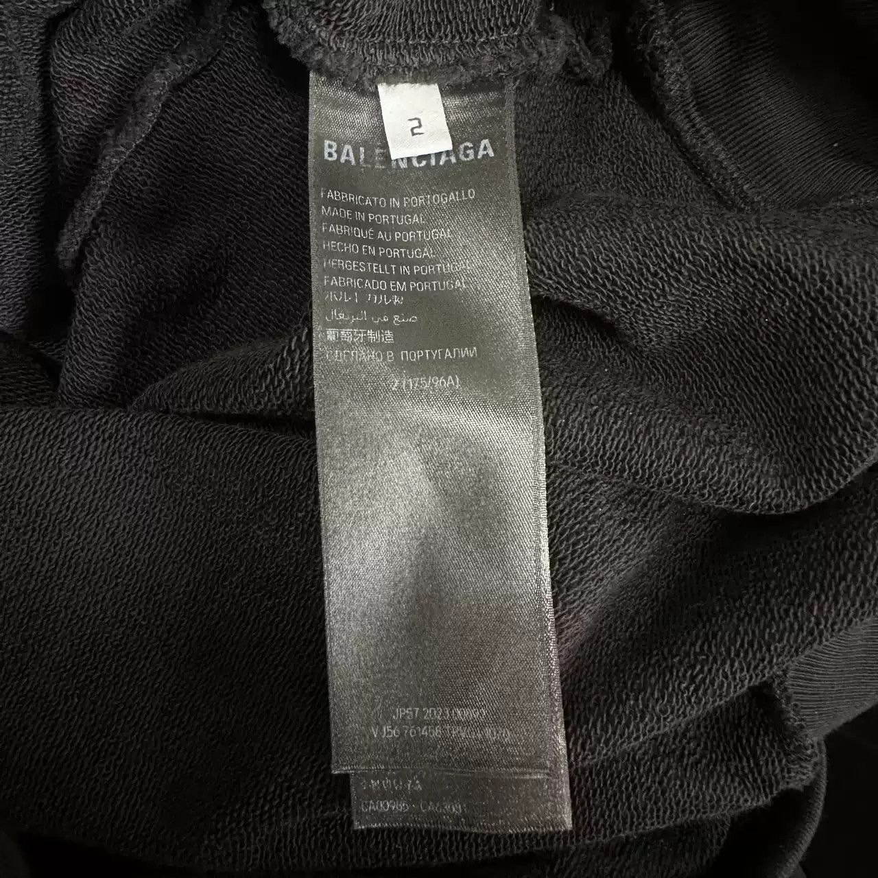 Balenciaga Balenciaga FW23 BACK FLIP ROUND Embroidered Logo Hoodie Size US M / EU 48-50 / 2 - 6 Thumbnail