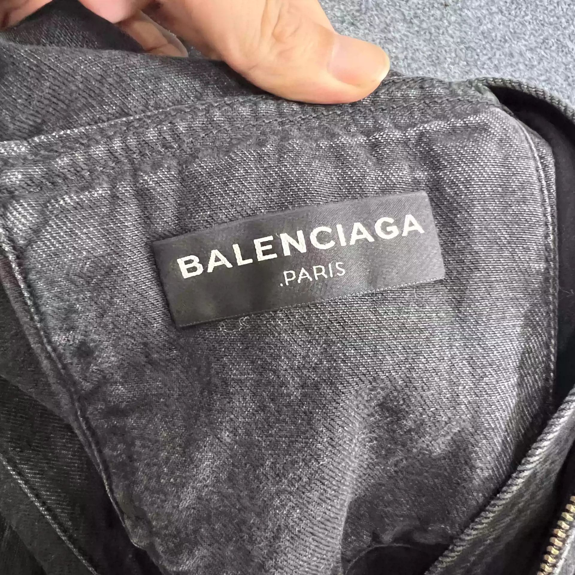 Balenciaga Balenciaga Show Denim Jacket Size US M / EU 48-50 / 2 - 4 Thumbnail