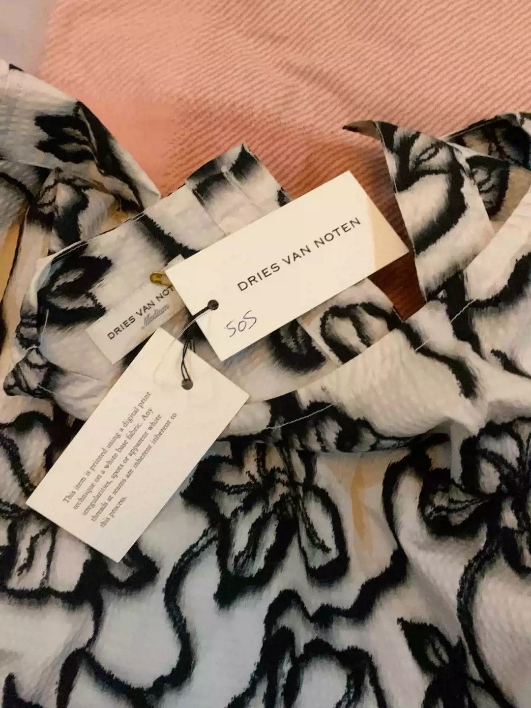 Dries Van Noten Dries Van Noten Long Sleeve Digital Printing Size US M / EU 48-50 / 2 - 3 Thumbnail