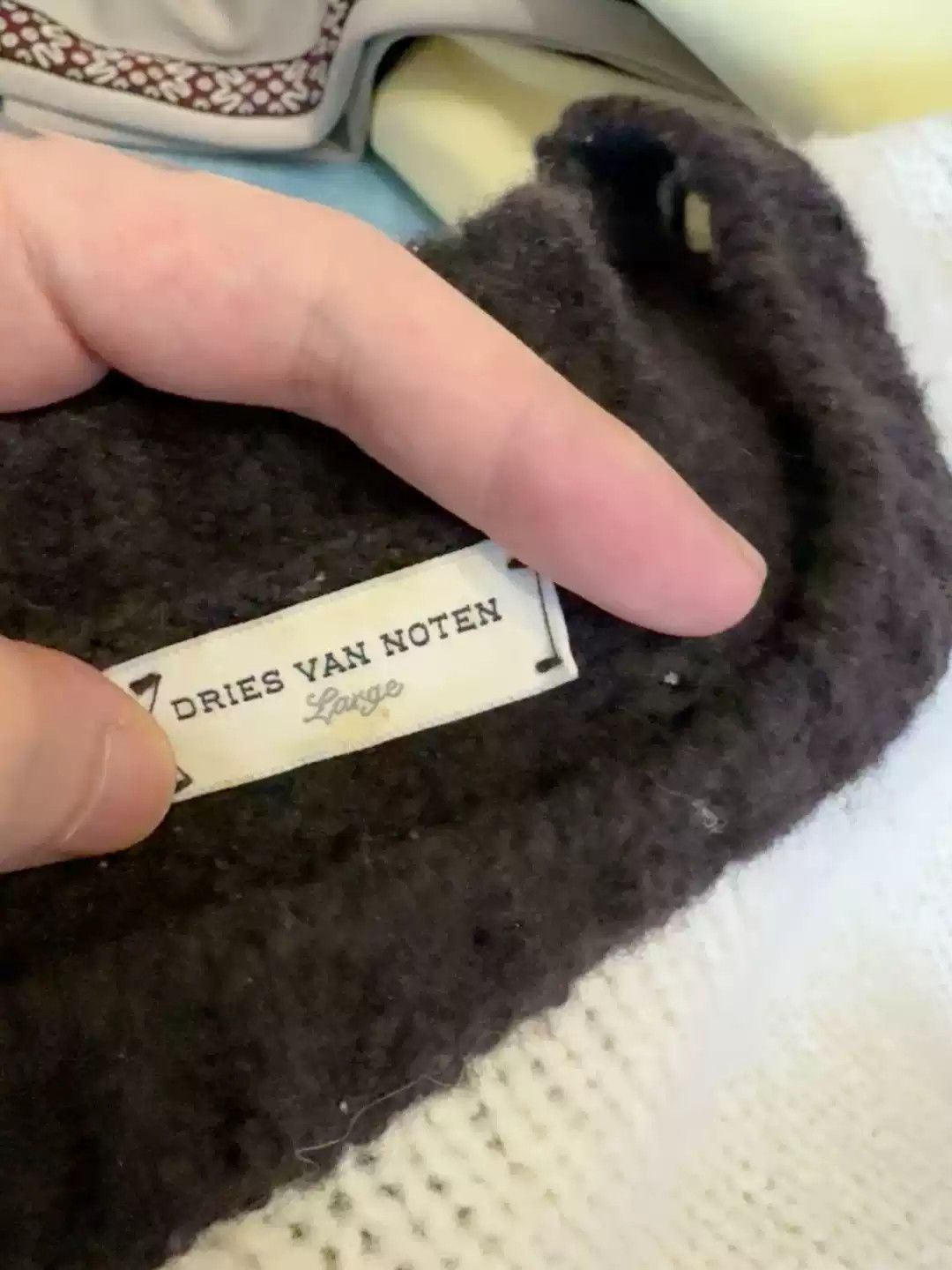 Dries Van Noten DRIES VAN NOTENsweater Size US L / EU 52-54 / 3 - 3 Thumbnail