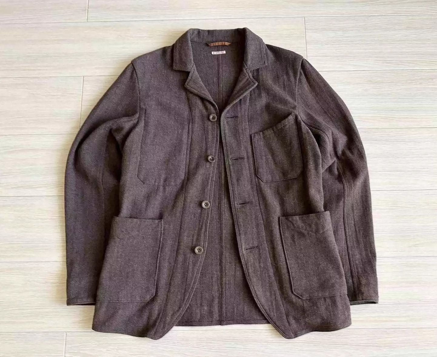 Kapital KAPITAL wool casual three-bag suit jacket coat Size US L / EU 52-54 / 3 - 2 Thumbnail