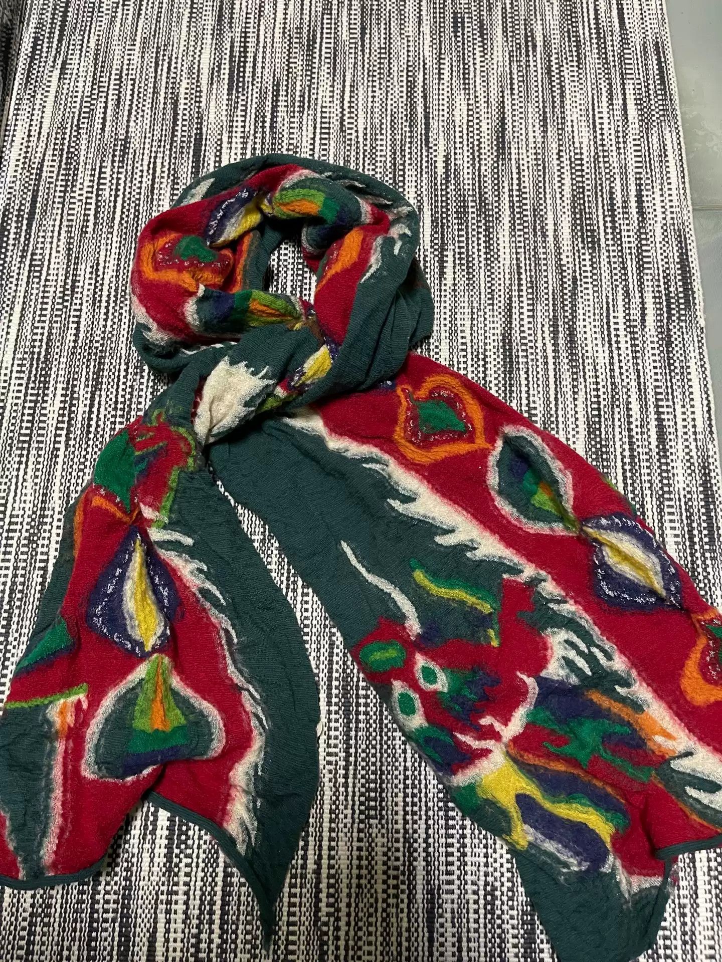 Kapital Kapital counter authentic ladies wool scarf Size ONE SIZE - 2 Thumbnail