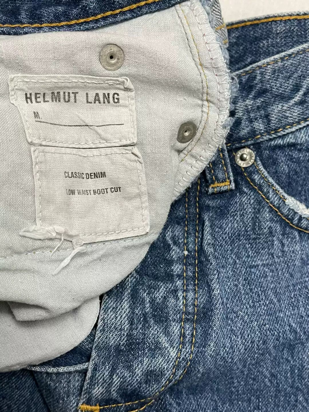 Helmut Lang 00s jeans
