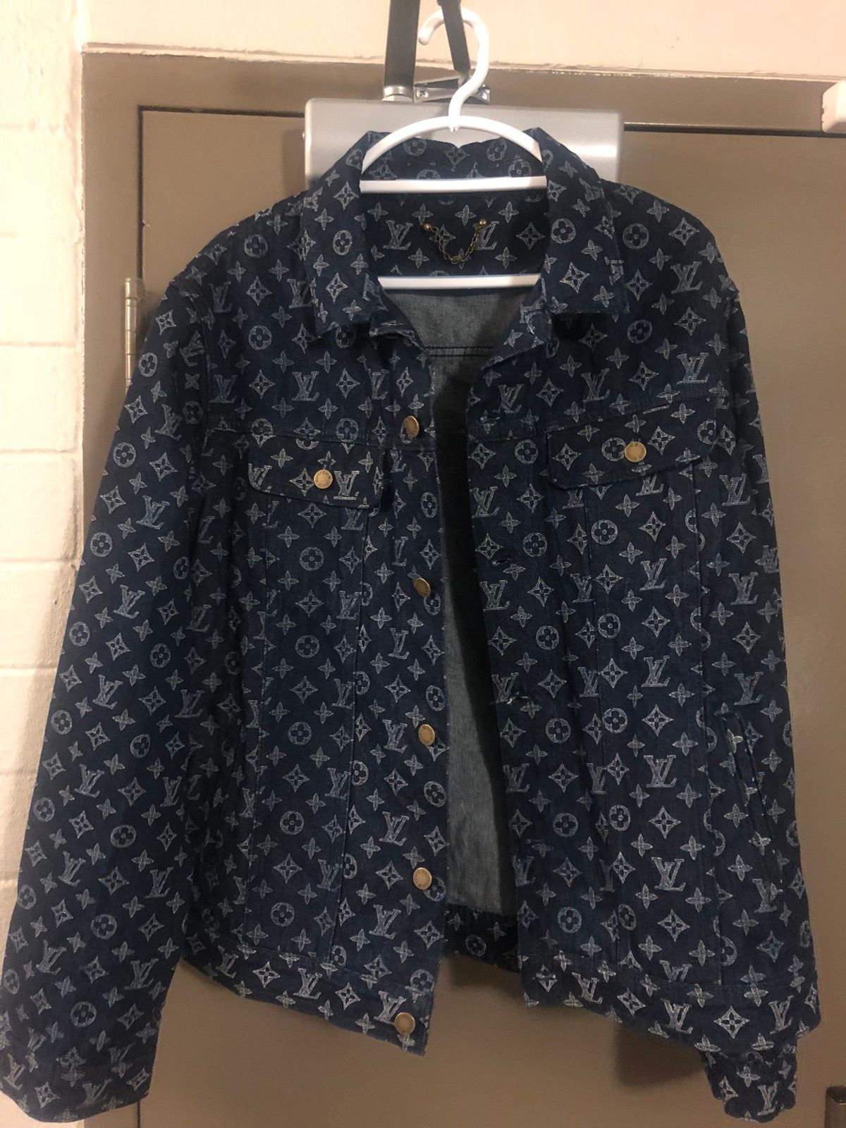 Louis Vuitton 2018 LV Monogram Denim Jacket - Blue Outerwear, Clothing -  LOU619424