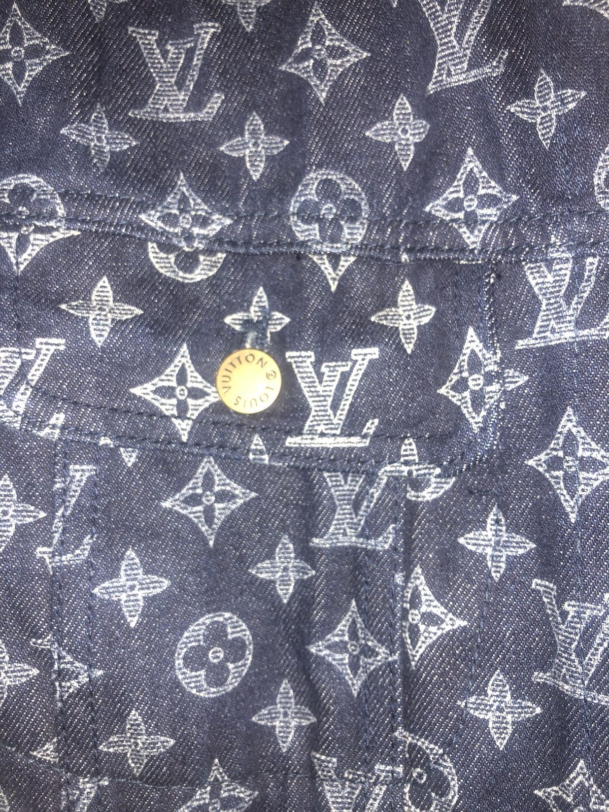 Louis Vuitton Monogram Denim jacket Size US XL / EU 56 / 4 - 3 Thumbnail