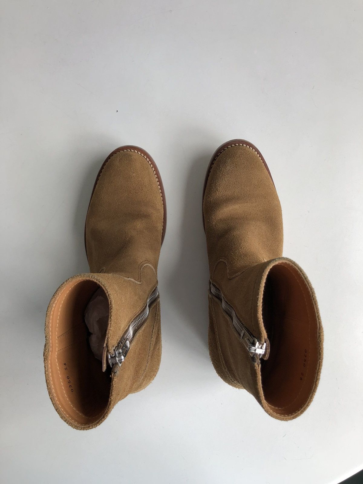 Unused Side Zip Boots UH0350 Size US 8 / EU 41 - 7 Thumbnail