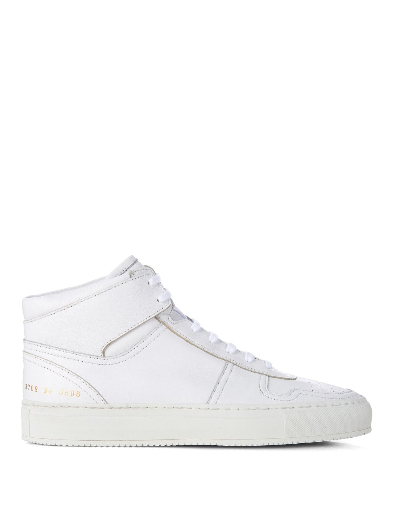 Common Projects Bball Leather High-top Trainer | Woman | Grailed
