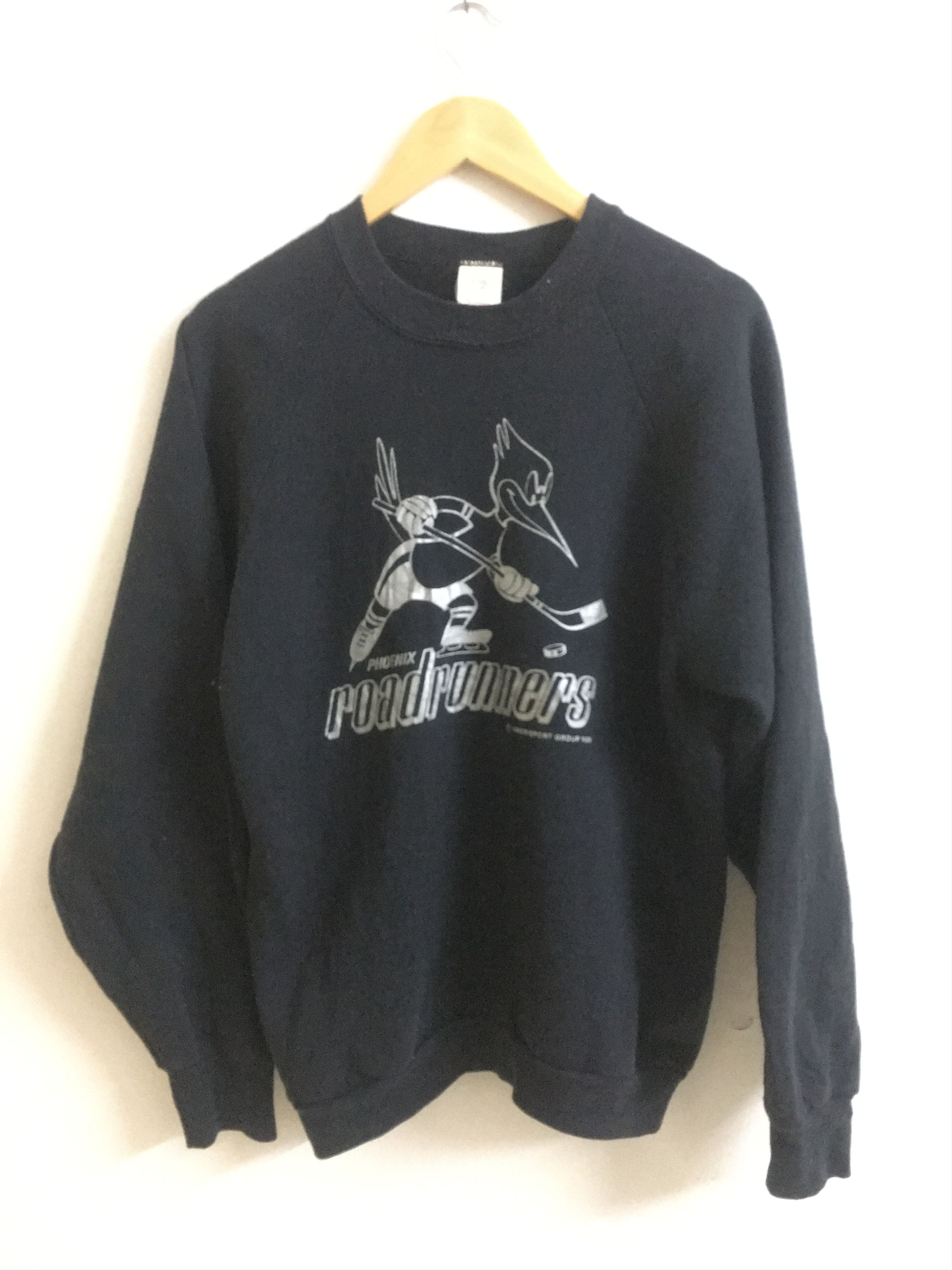 Cartoon Network × Fruit Of The Loom × Vintage Vintage 90s Road Runner Sweatshirts Armpit 21"X 27" Size US M / EU 48-50 / 2 - 1 Thumbnail