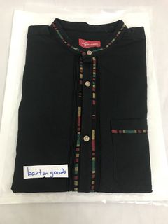 Supreme Band Collar Shirt | Grailed