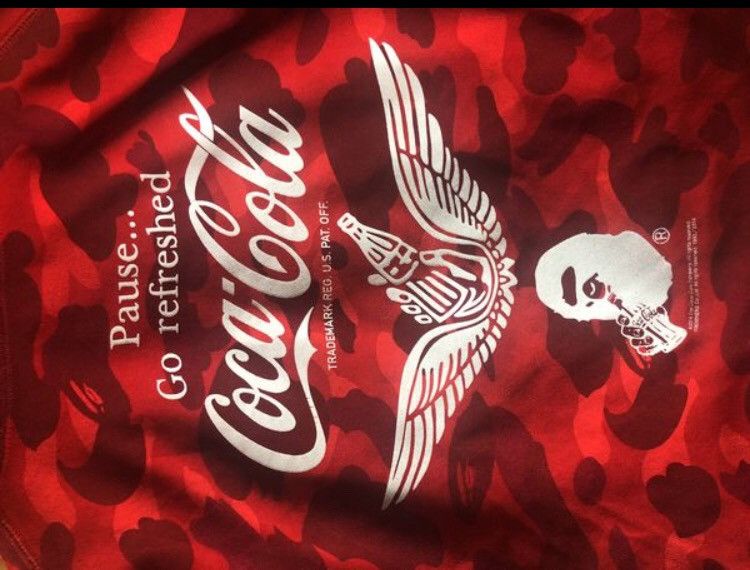 Bape Camo Bape Coca Cola 2021 BAPE X Coca Cola COLOR CAMO SNAPBACK CAP