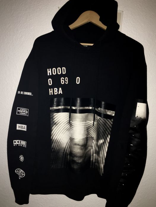 Hood By Air HBA Vertical Padded Hoodie | Grailed