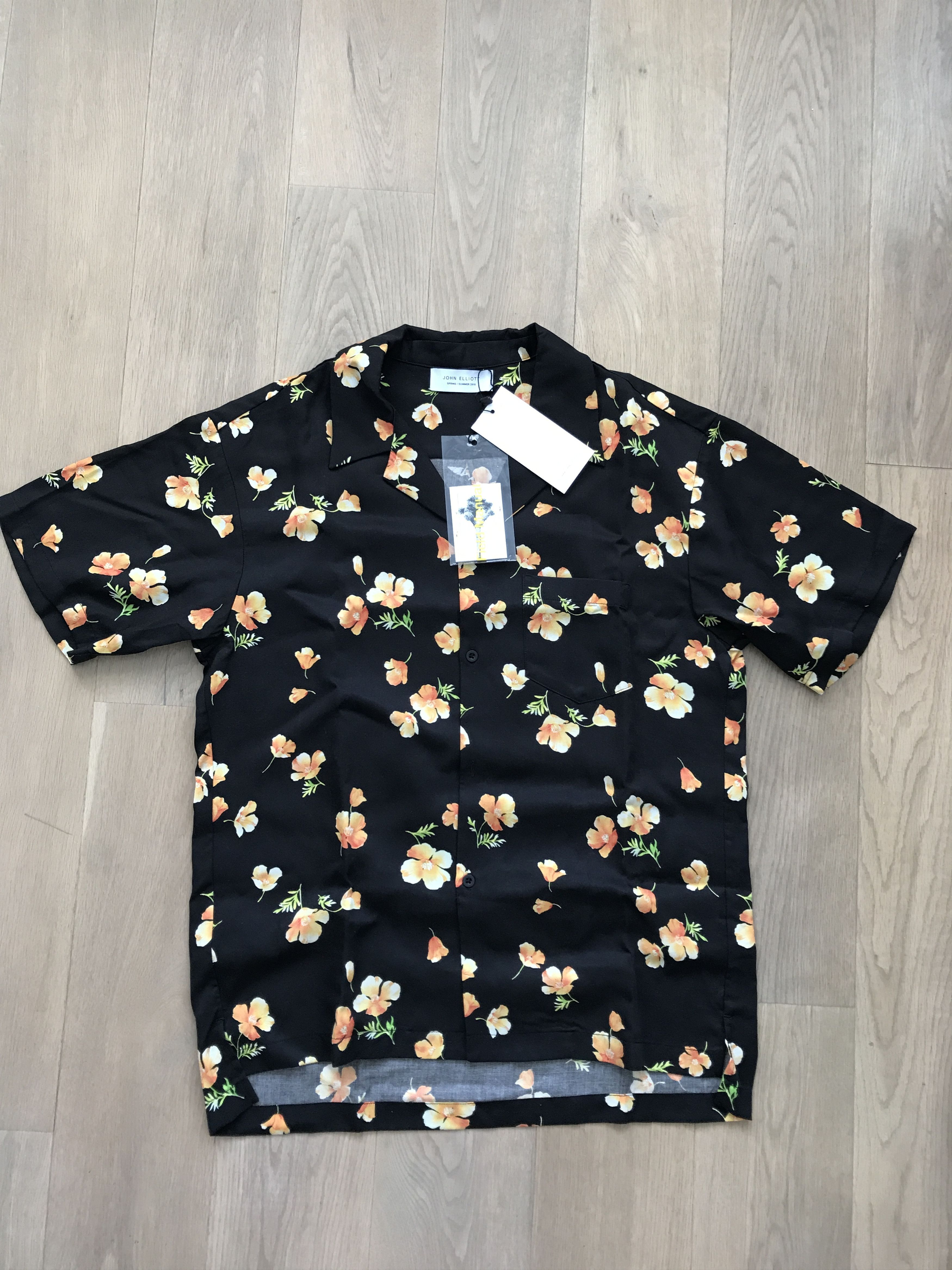 John Elliott Bowling Shirt Poppy Size US M / EU 48-50 / 2 - 1 Thumbnail
