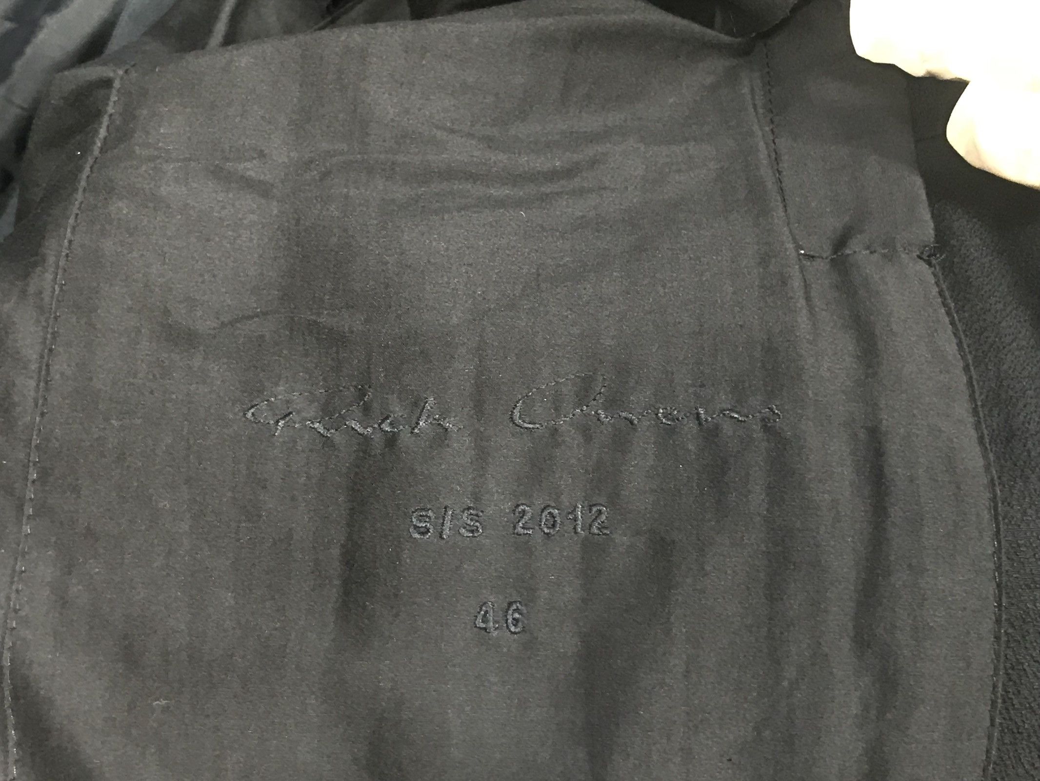 Rick Owens RO SS12 ‘Naska’ Blazer Size 46R - 3 Thumbnail