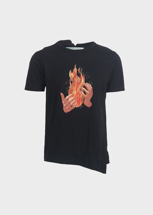 Off white fire tee new arrivals