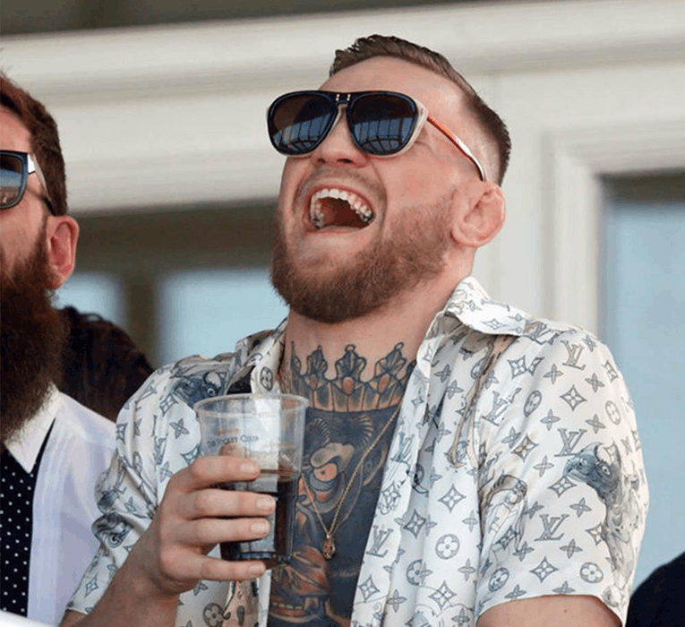 Gucci flip up discount sunglasses conor mcgregor