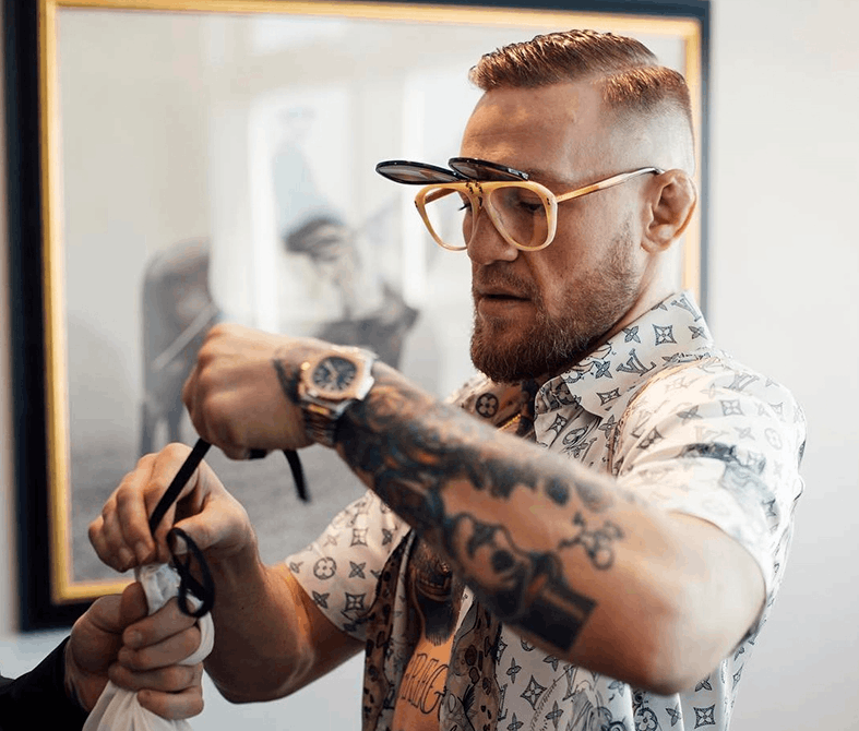 Vintage Connor McGregor Style Vintage Flip Up Aviator Sunglasses Tortoise Grailed