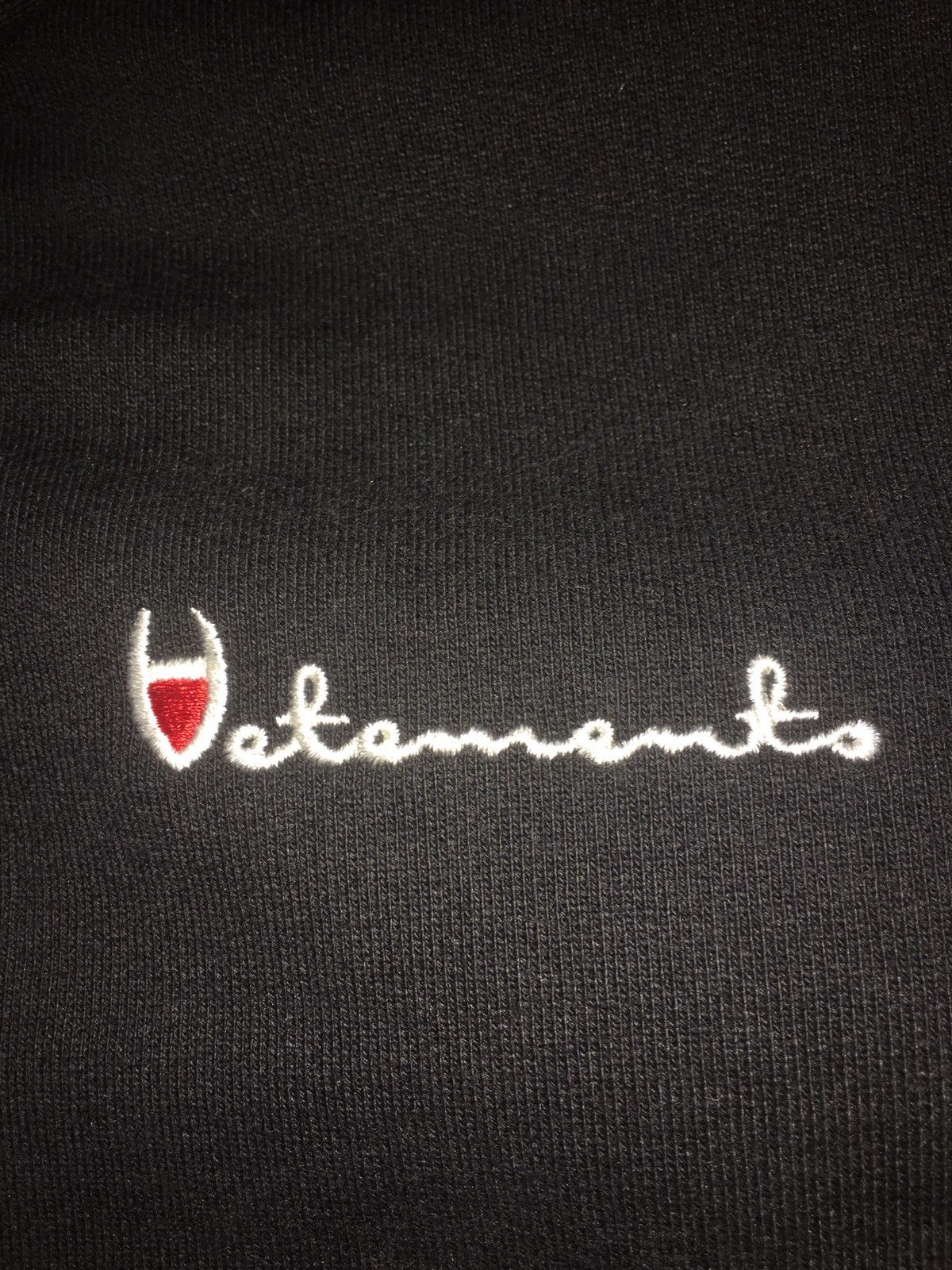 Vetements Black Logo Lounge Pant Size US 32 / EU 48 - 6 Thumbnail