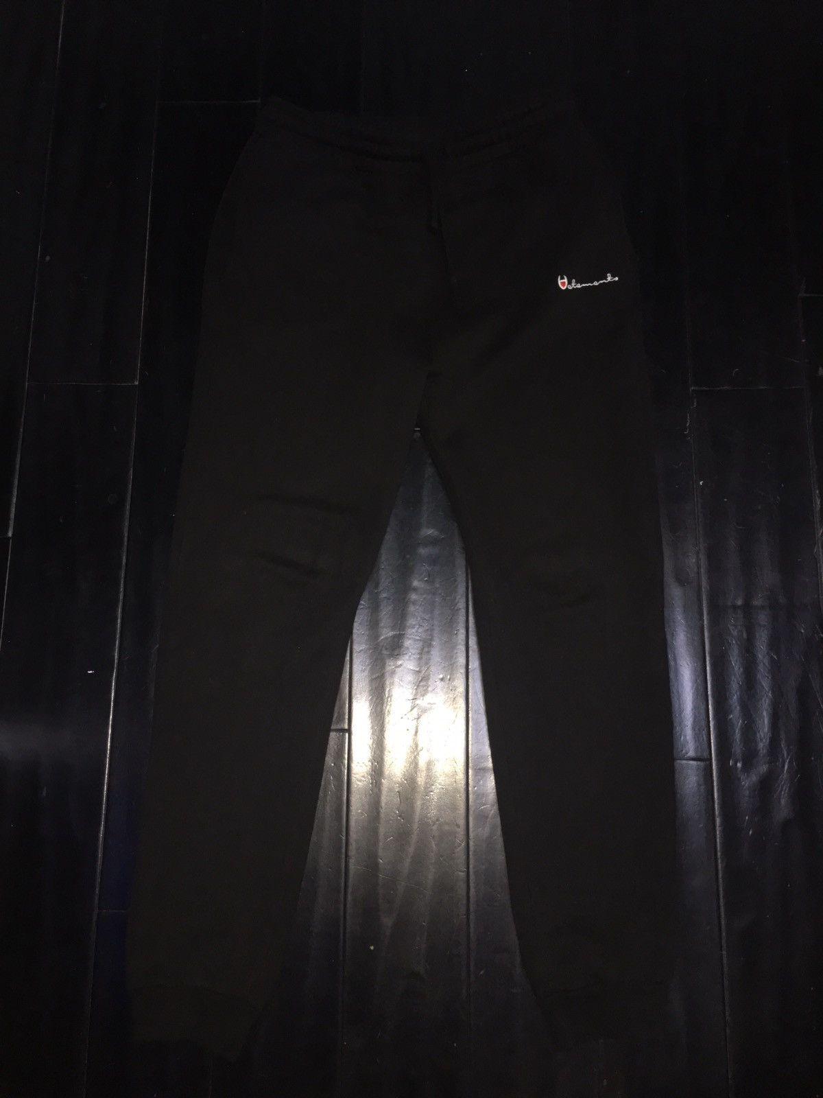 Vetements Black Logo Lounge Pant Size US 32 / EU 48 - 1 Thumbnail