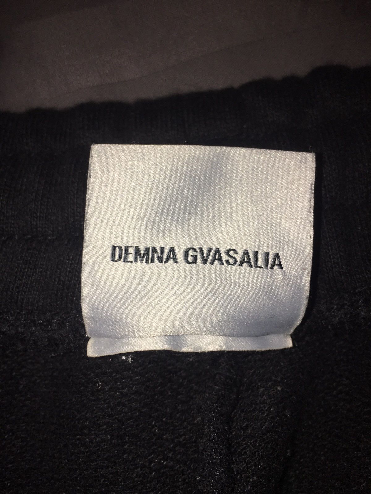 Vetements Black Logo Lounge Pant Size US 32 / EU 48 - 4 Thumbnail