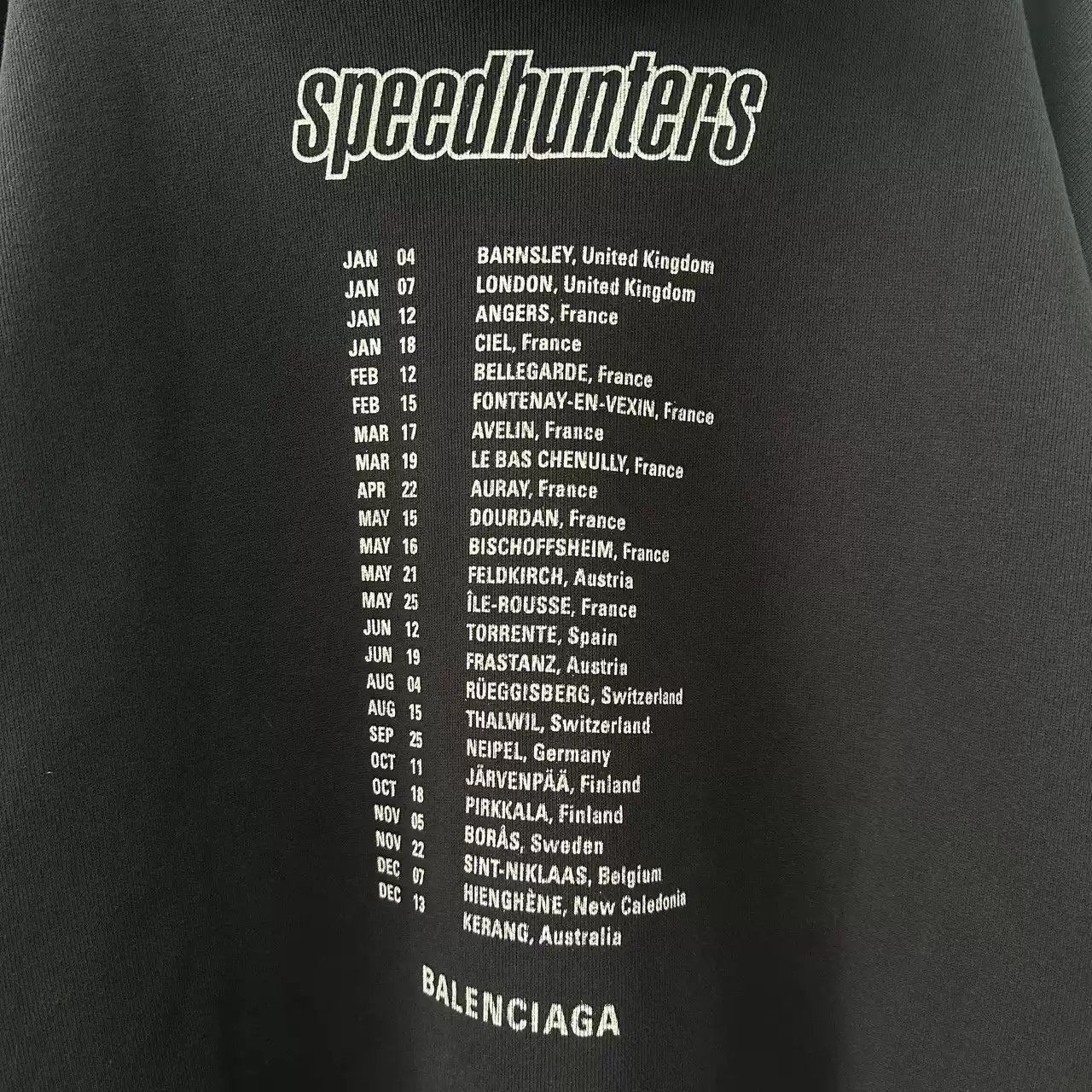 Balenciaga Balenciaga FW18 Speedhunters Figure-print Hoodie Size US L / EU 52-54 / 3 - 4 Thumbnail