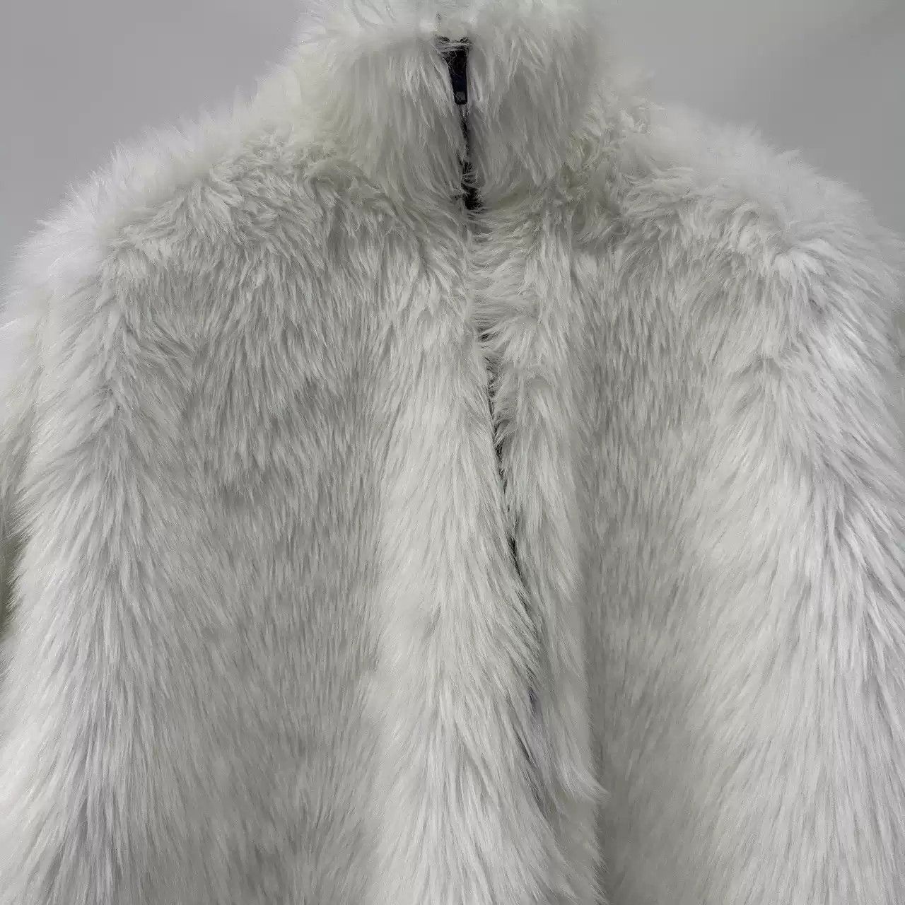 Balenciaga Balenciaga FW22 Snowstorm Show Bitcoin Graffiti Imitation Fur Coat Size US XXS / EU 40 - 3 Thumbnail
