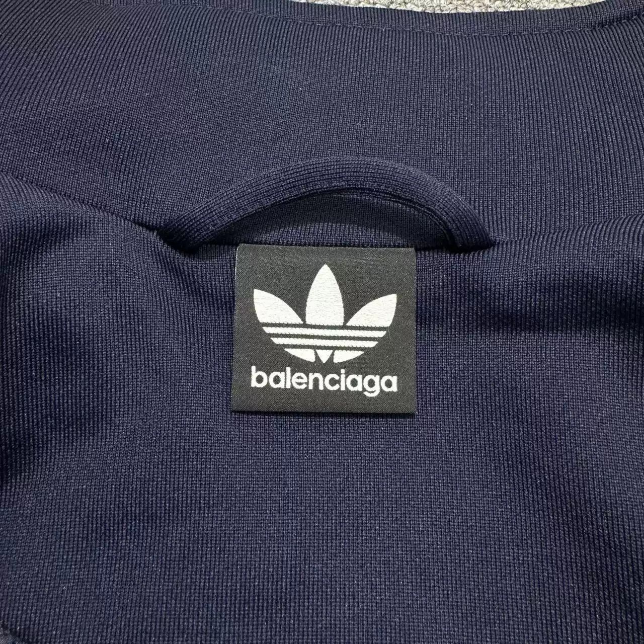 Balenciaga Balenciaga Adidas Blue Silhouette Jacket Size US S / EU 44-46 / 1 - 2 Thumbnail