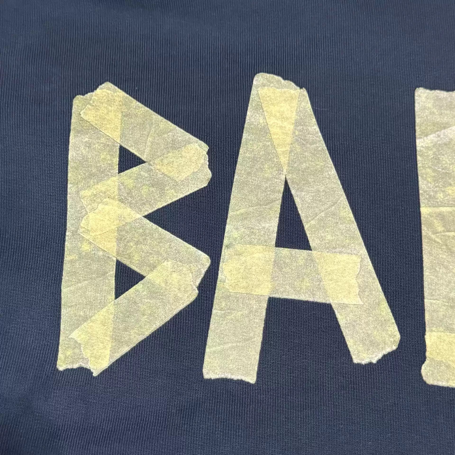 Balenciaga BALENCIAGA Tape Hoodie Size US XXS / EU 40 - 6 Thumbnail