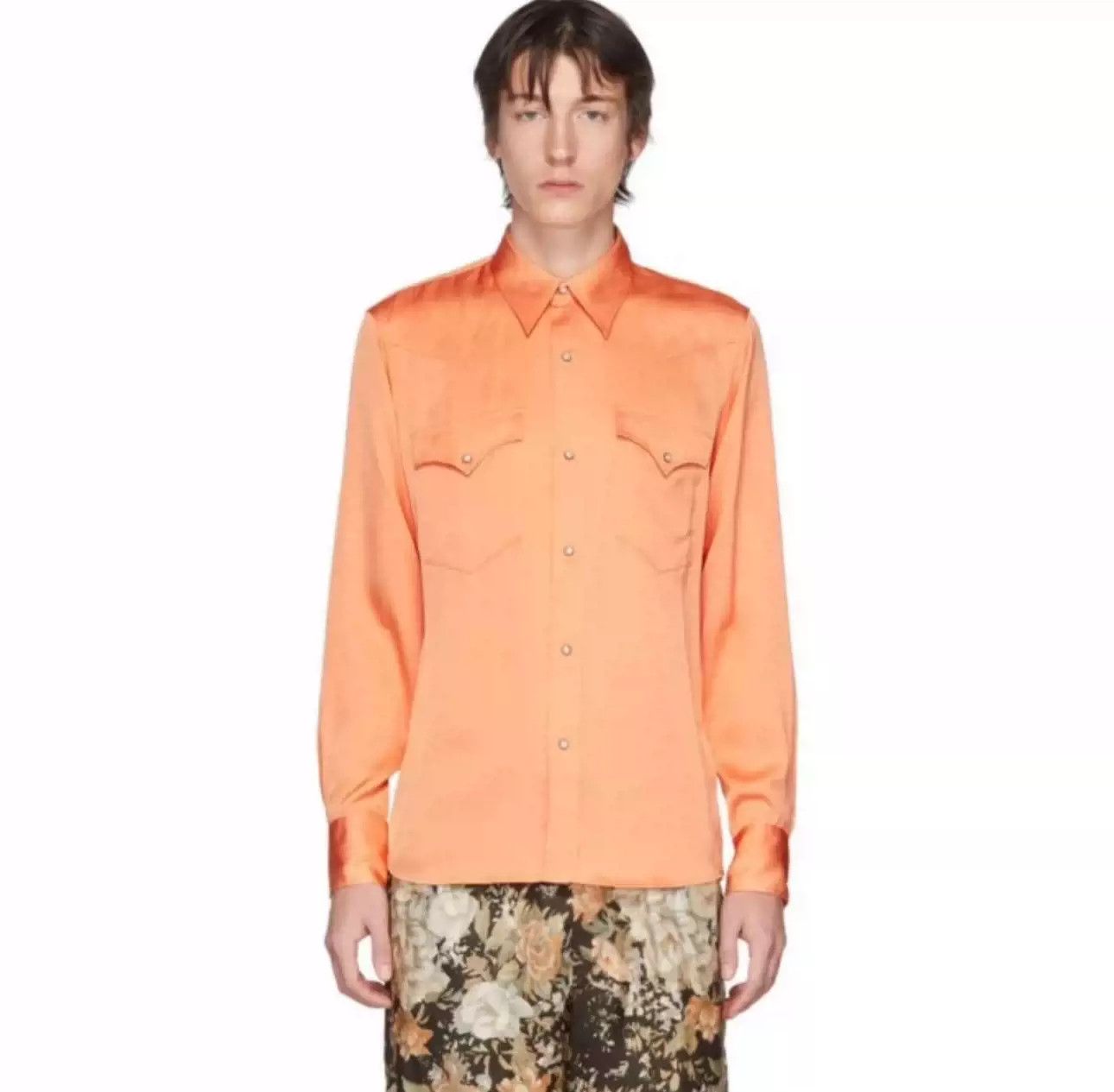 Dries Van Noten Dries Van Noten turquoise button shirt Size US M / EU 48-50 / 2 - 4 Thumbnail