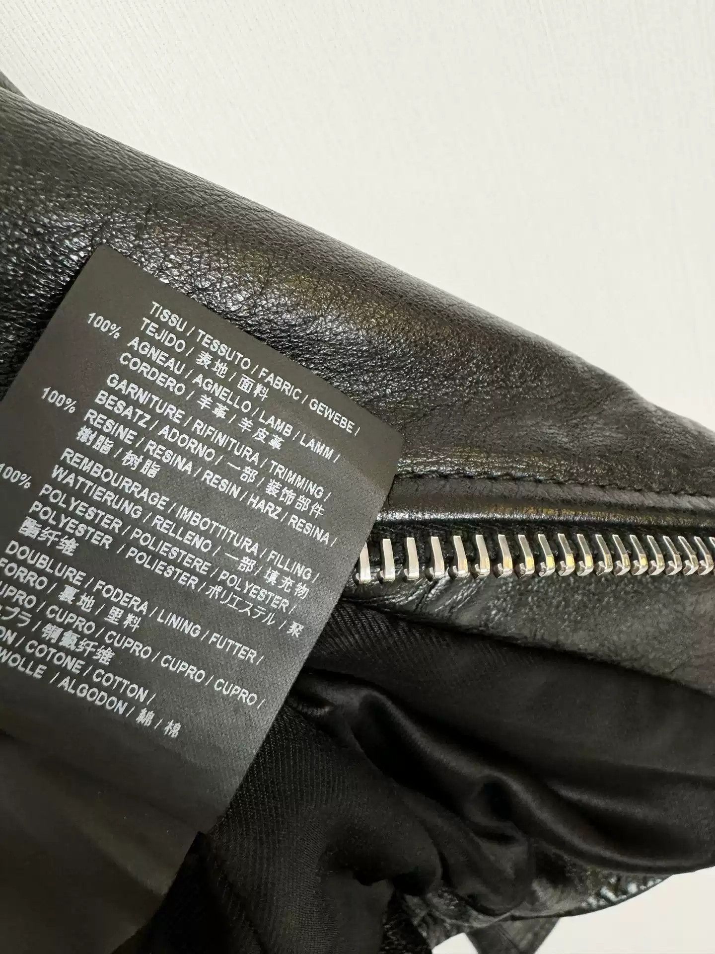 Saint Laurent Paris Saint Laurent blood tooth leather coat Size US S / EU 44-46 / 1 - 7 Thumbnail