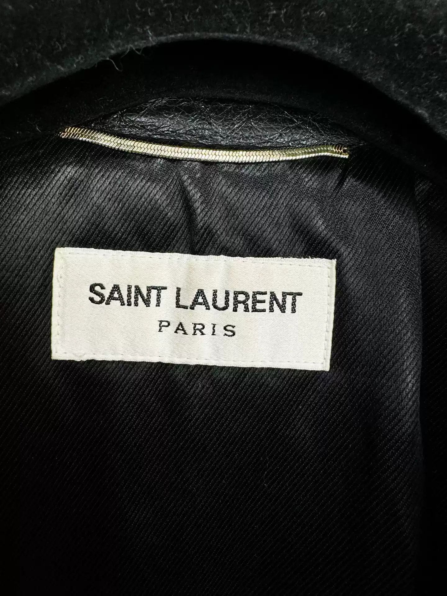 Saint Laurent Paris Saint Laurent blood tooth leather coat Size US S / EU 44-46 / 1 - 4 Thumbnail