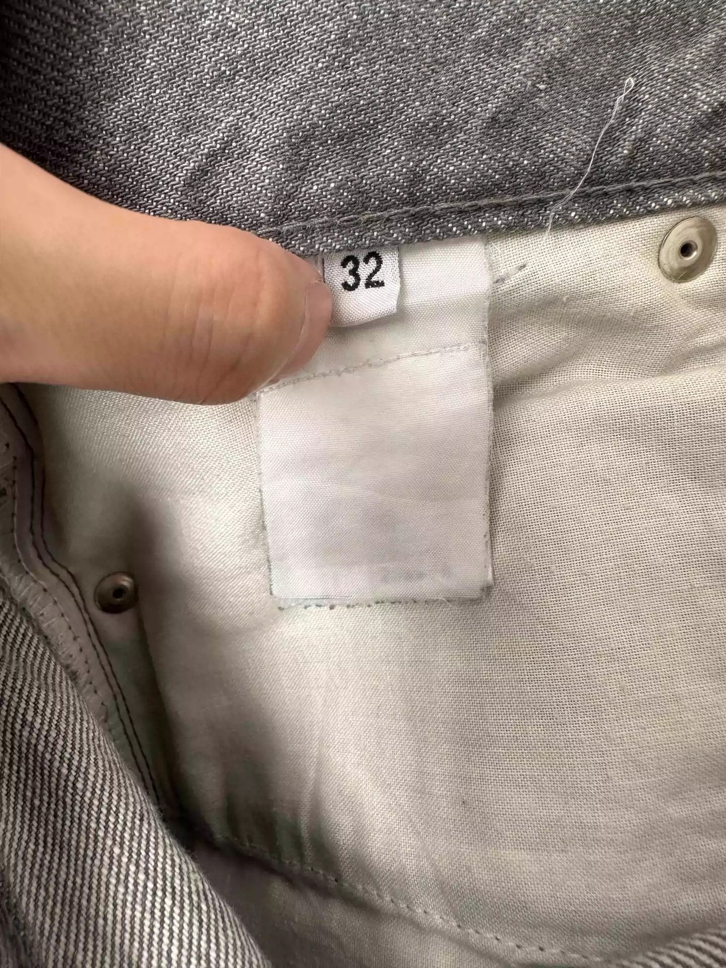 Helmut Lang Helmut lang classic cut denim gray cow jeans Size US 32 / EU 48 - 5 Thumbnail