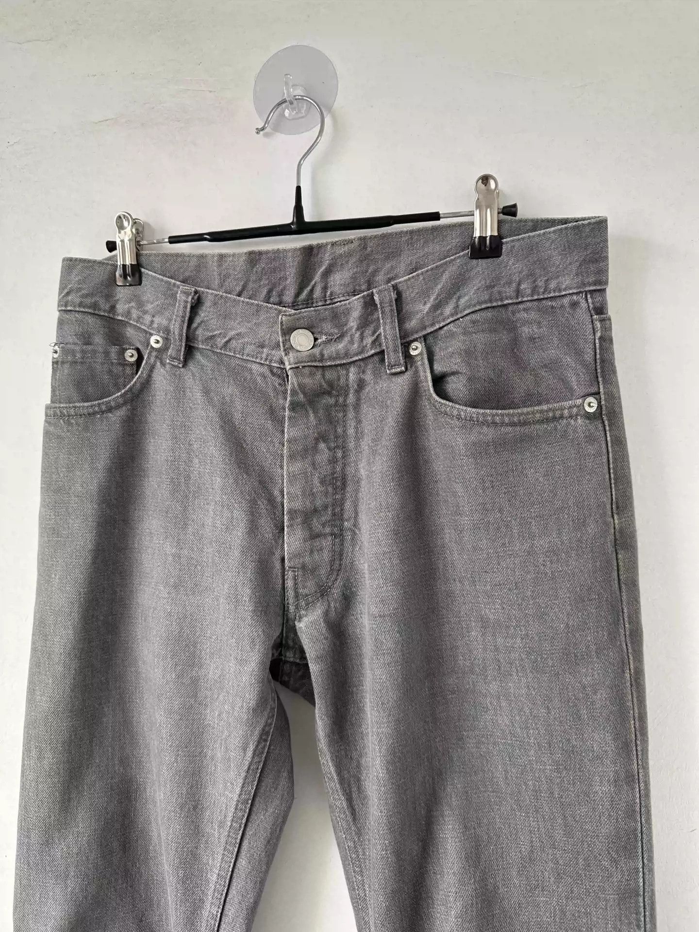 Helmut Lang Helmut lang classic cut denim gray cow jeans Size US 32 / EU 48 - 2 Thumbnail