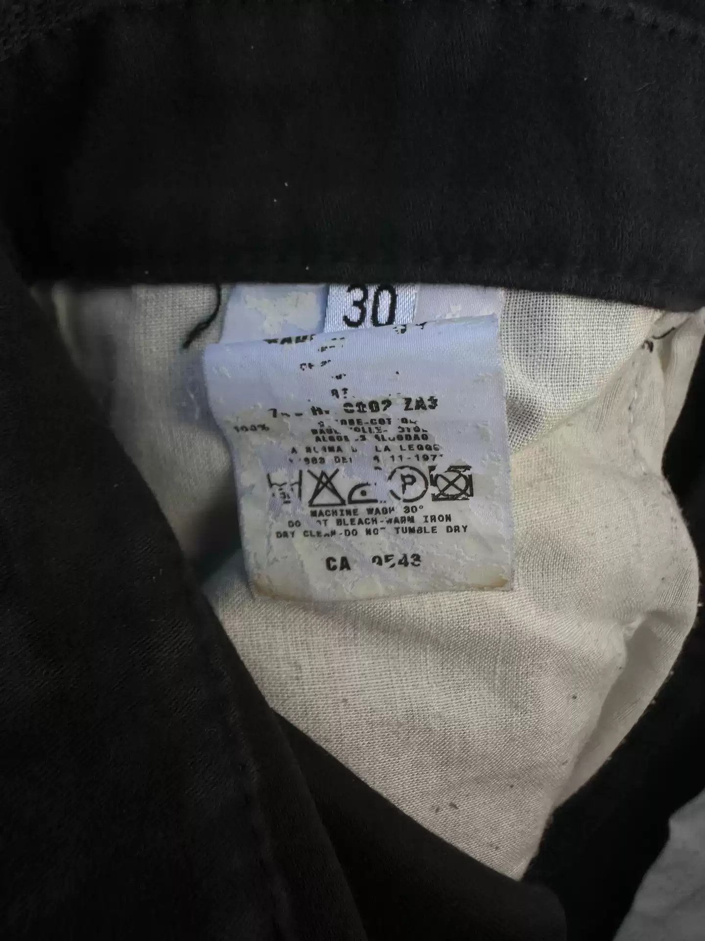 Helmut Lang helmut lang 99aw moleskin pants Size US 30 / EU 46 - 5 Thumbnail