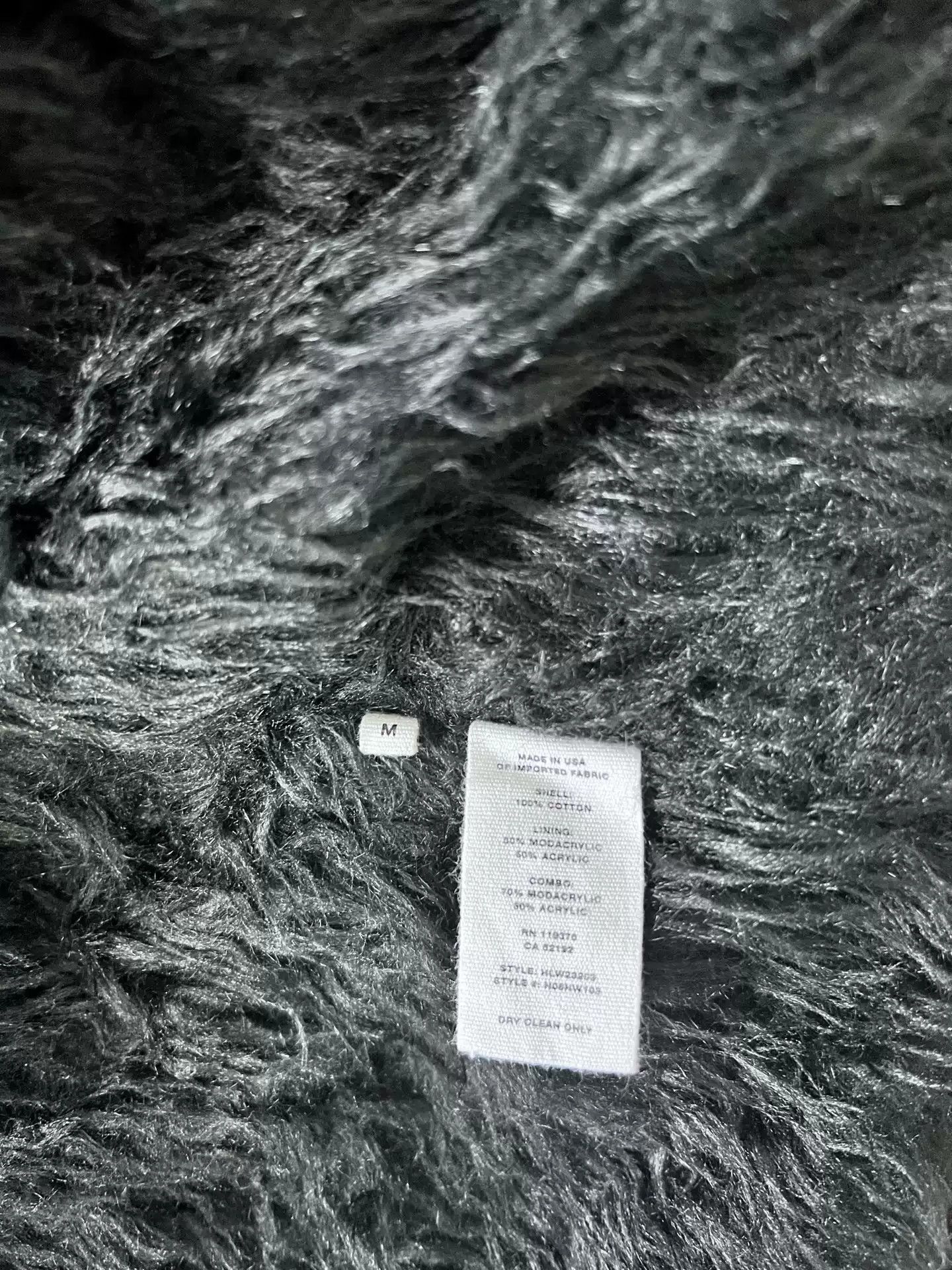 Helmut Lang Helmut Lang woolly collar denim jacket Size US M / EU 48-50 / 2 - 5 Thumbnail