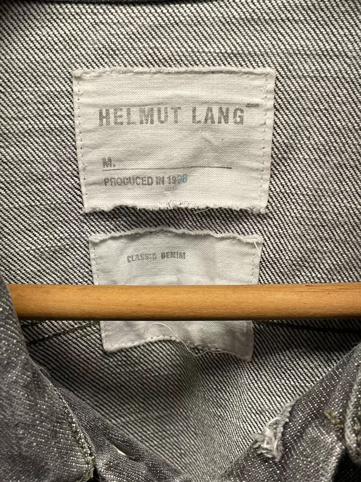 Helmut Lang Helmut Lang's denim jacket Size US M / EU 48-50 / 2 - 4 Thumbnail